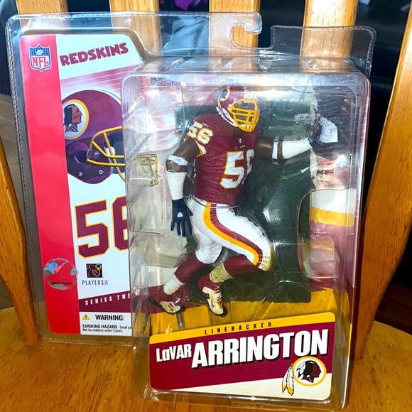 Mcfarlene  Lavar Arrington Series 12 Figure - Picture 1 of 4